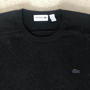Lacoste Black Cashmere sweater